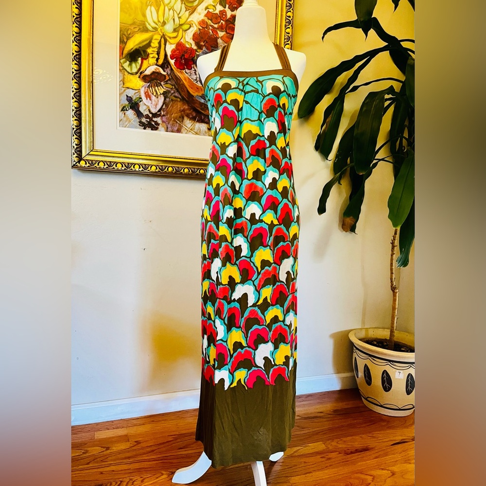 French Connection halter long dress